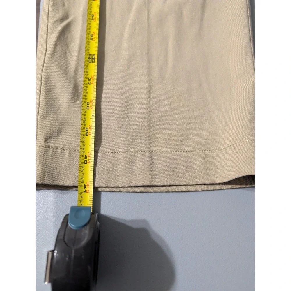 Tommy Bahama Boracay Flat Front Chino Pants Mens 36x30 Beige Stretch
